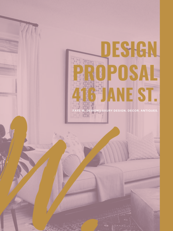 Faye W. Design _Design Proposal_Ellen David